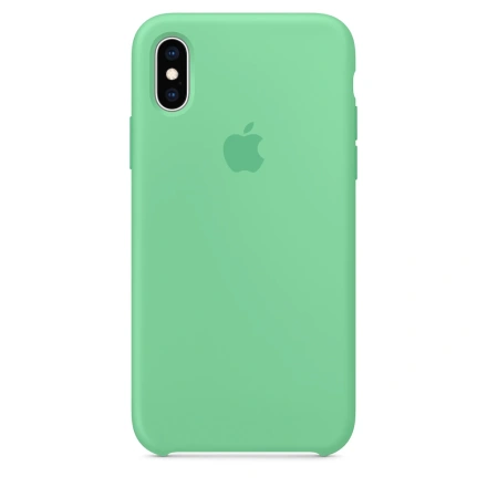 Чехол Apple iPhone XS Silicone Case - Spearmint (MVF52)